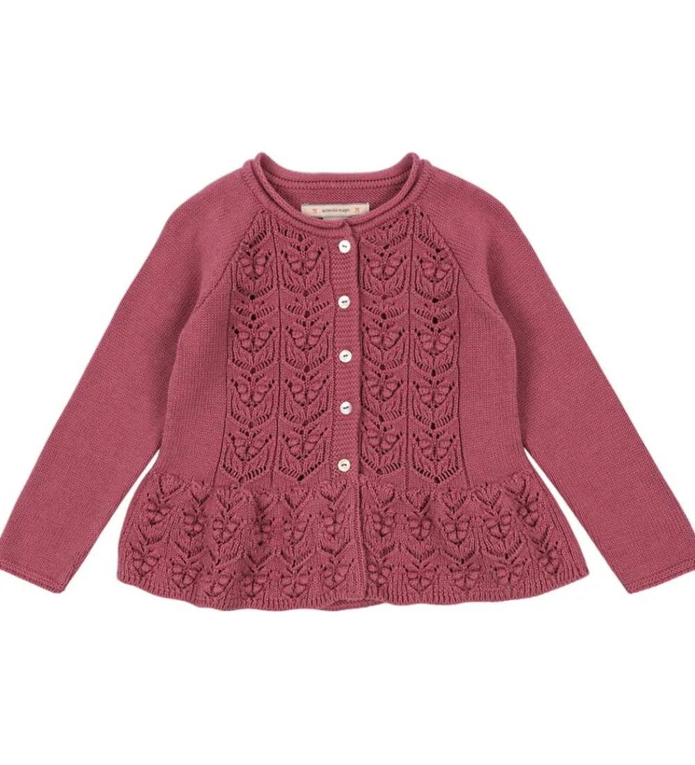 Konges Sløjd Striktrøjer*Cardigan - Strik - Cabby - Deco Rose