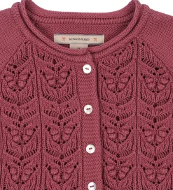 Konges Sløjd Striktrøjer*Cardigan - Strik - Cabby - Deco Rose