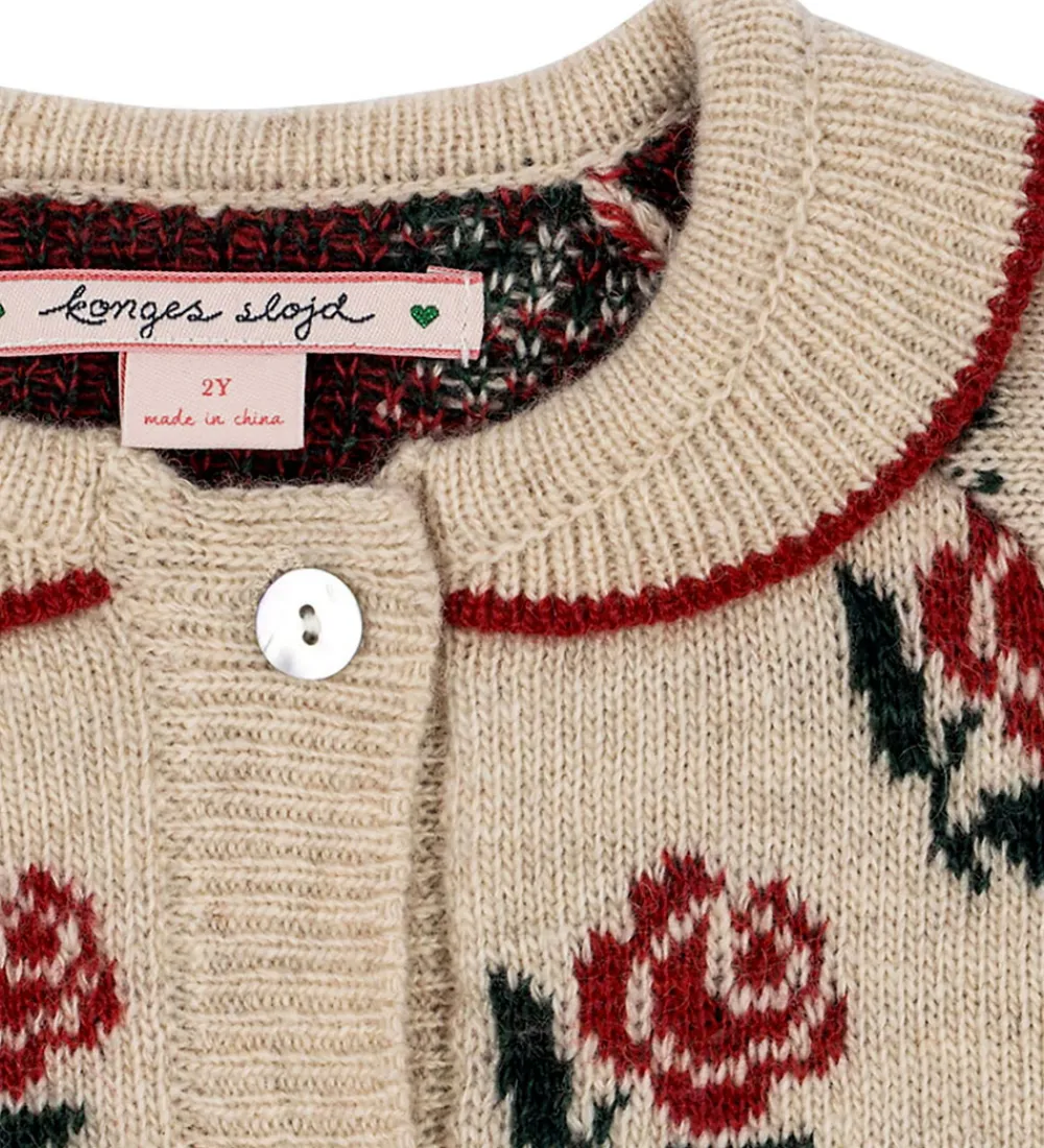 Konges Sløjd Cardigans*Cardigan - Uld/Polyamid - Belou - Rose