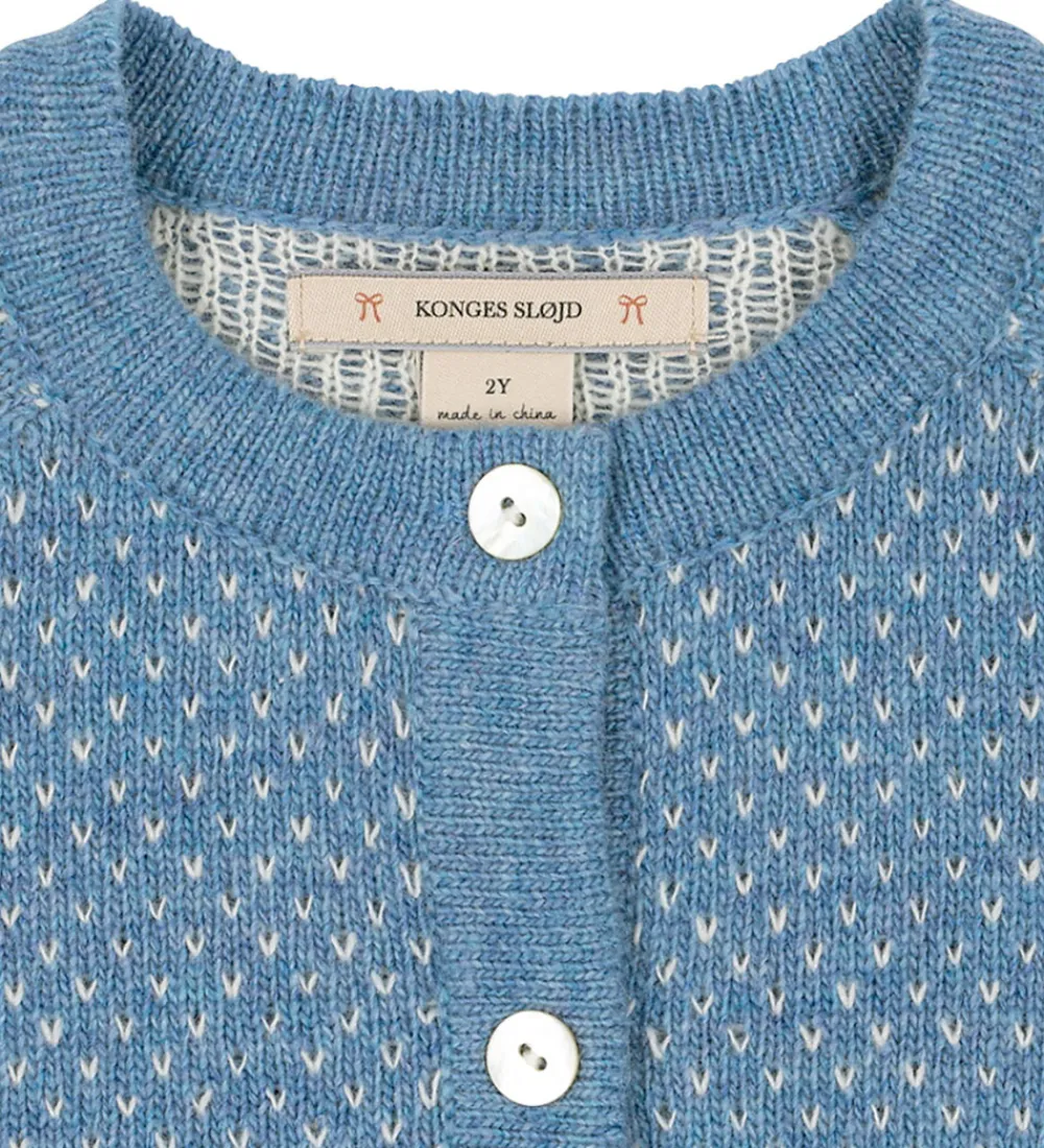 Konges Sløjd Cardigans*Cardigan - Uld/Polyamid - Angel