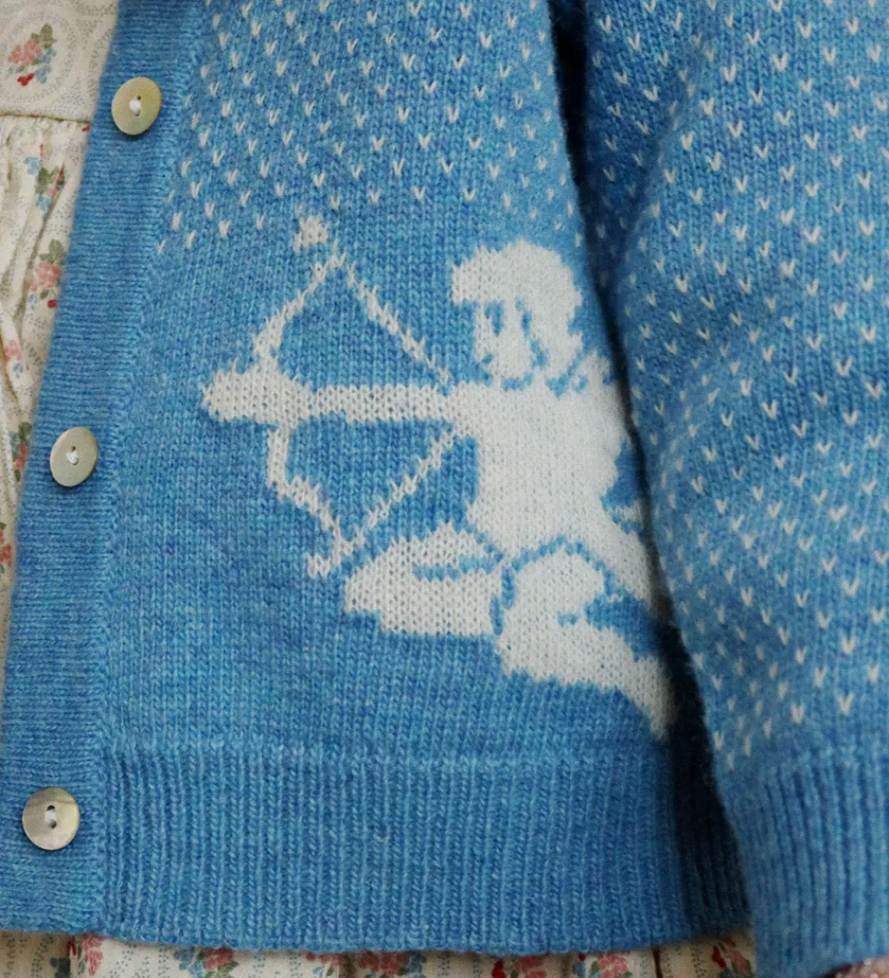 Konges Sløjd Cardigans*Cardigan - Uld/Polyamid - Angel