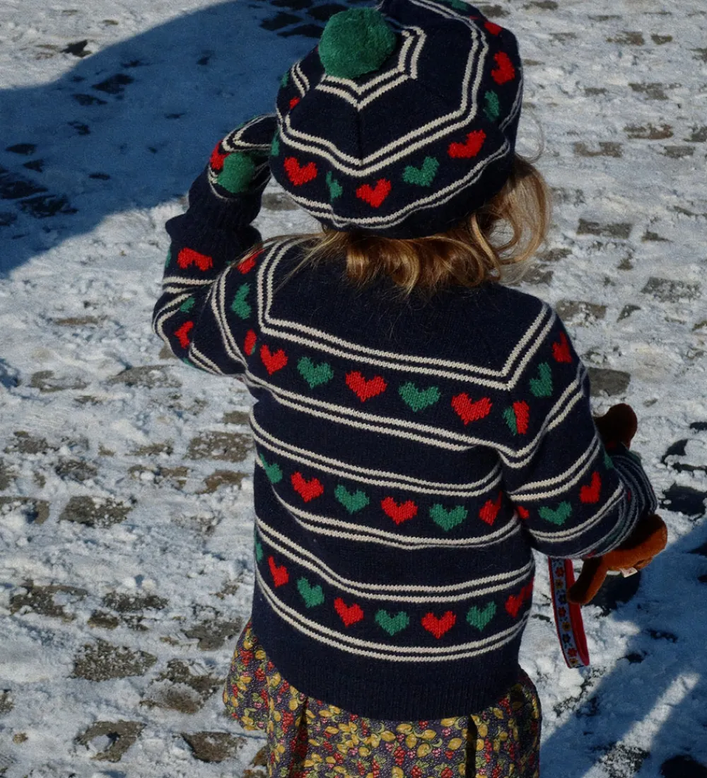 Konges Sløjd Cardigans*Cardigan - Uld/Polyamid - Belou - Heart
