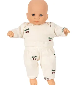 Dukker Og Tilbehør-Konges Sløjd Dukke - My First Mini Doll - Cherry AOP - 20 cm