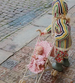 Dukker Og Tilbehør-Konges Sløjd Dukkeklapvogn - Rosie Rose
