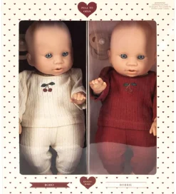 Konges Sløjd Dukker Og Tilbehør*Dukker - Bobo og Bobbie - 2-pak - 33 cm - Multi