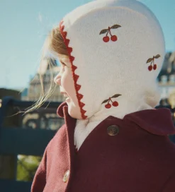 Konges Sløjd Elefanthuer*Elefanthue - Uld - 1-lags - Collette - Off White m.