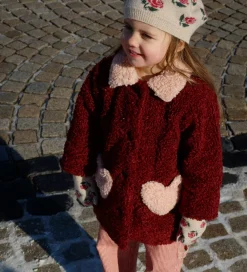 Konges Sløjd Fleece*Fleecefrakke - Teddy - Calin - Cabernet