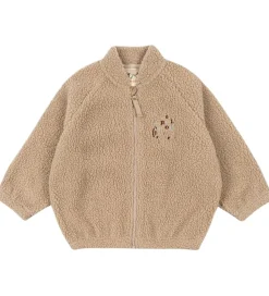 Konges Sløjd Fleece*Fleecejakke - Jazz Teddy - Oxford Tan