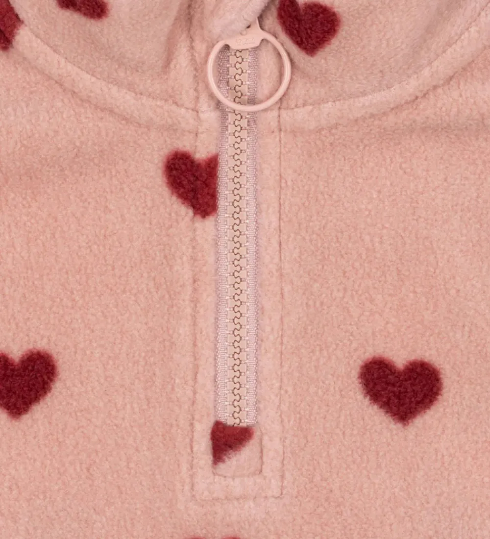 Fleece-Konges Sløjd Fleecetrøje - Tavi - Coeur Mellow