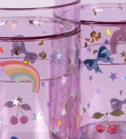 Spisetid|Kop Og Tudekop-Konges Sløjd Glitterkopper - 2-pak - Rainbow Twinkle