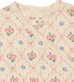 Konges Sløjd Heldragter*Heldragt - Rib - Minnie - Fleur Decor m. Hulmønster