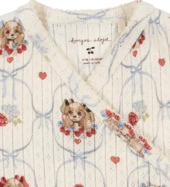 Konges Sløjd Heldragter*Heldragt - Rib - Minnie - Puppy m. Hulmønster