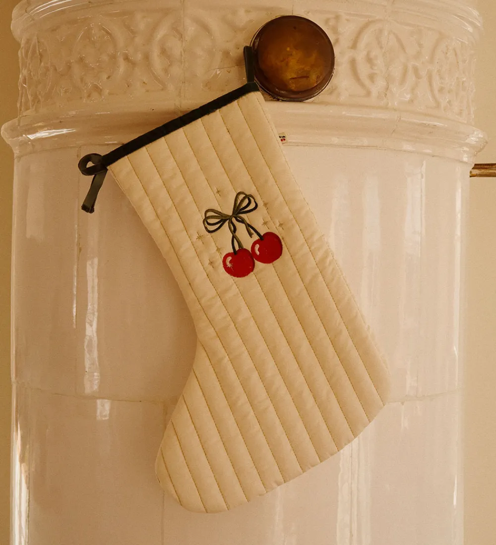 Dekoration-Konges Sløjd Julesok - Christmas Cherry