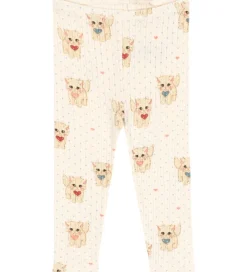 Konges Sløjd Leggings*Leggings - Minnie - Miao Amore m. Hulmønster