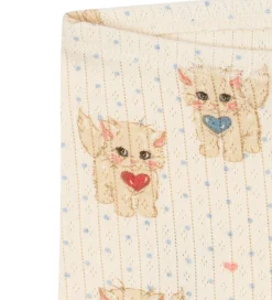 Konges Sløjd Leggings*Leggings - Minnie - Miao Amore m. Hulmønster