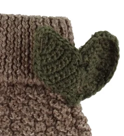 Konges Sløjd Handsker Og Luffer*Luffer - Strik - Fruity - Bunny Brown Melange