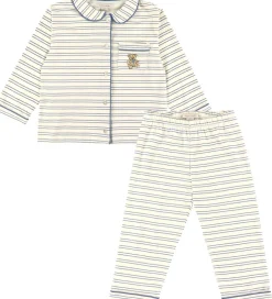Nattøj-Konges Sløjd Nattøj - Pio - Indigo Butter Stripe