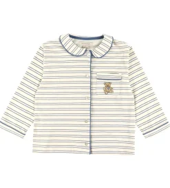 Nattøj-Konges Sløjd Nattøj - Pio - Indigo Butter Stripe