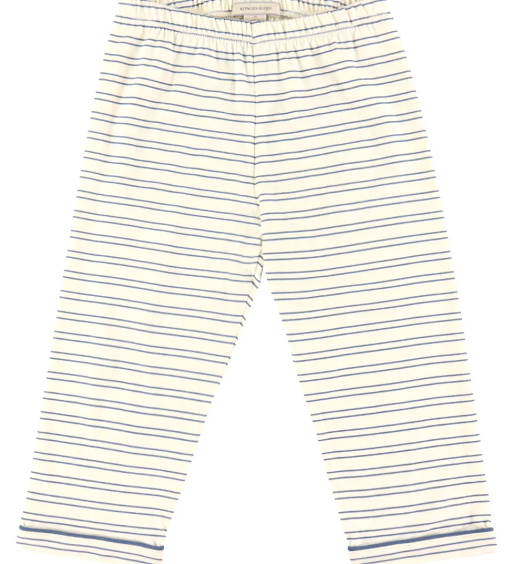 Nattøj-Konges Sløjd Nattøj - Pio - Indigo Butter Stripe