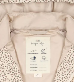 Konges Sløjd Regntøj*Regntøj m. Seler/Fleece - PU - Rainy Palme - Milk T