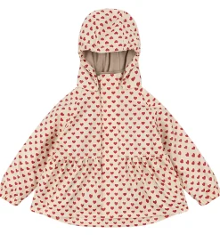 Konges Sløjd Regntøj*Regntøj m. Seler/Fleece - PU - Rainy Palme - Coeur