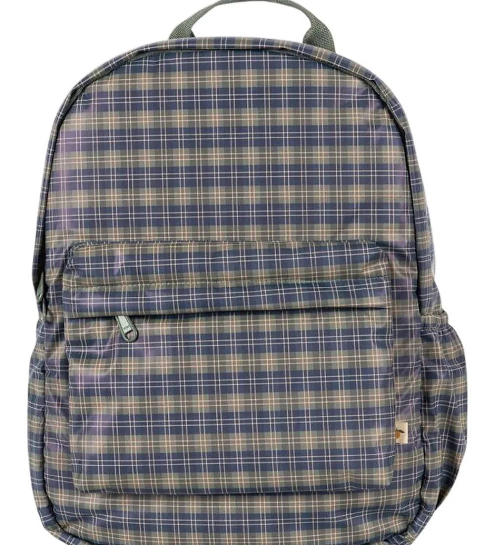Konges Sløjd Rygsække*Rygsæk - PU - Rainy - Midi - Laurel Blue Check