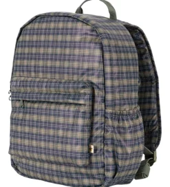 Konges Sløjd Rygsække*Rygsæk - PU - Rainy - Midi - Laurel Blue Check