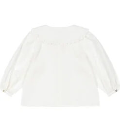 Skjorter-Konges Sløjd Skjorte - Coeur Collar - Optic White