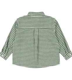 Skjorter-Konges Sløjd Skjorte - Foret - Green Check