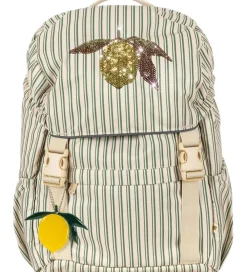 Skoletasker-Konges Sløjd Skoletaske m. Gymnastiktaske - Clover - Duo Verde