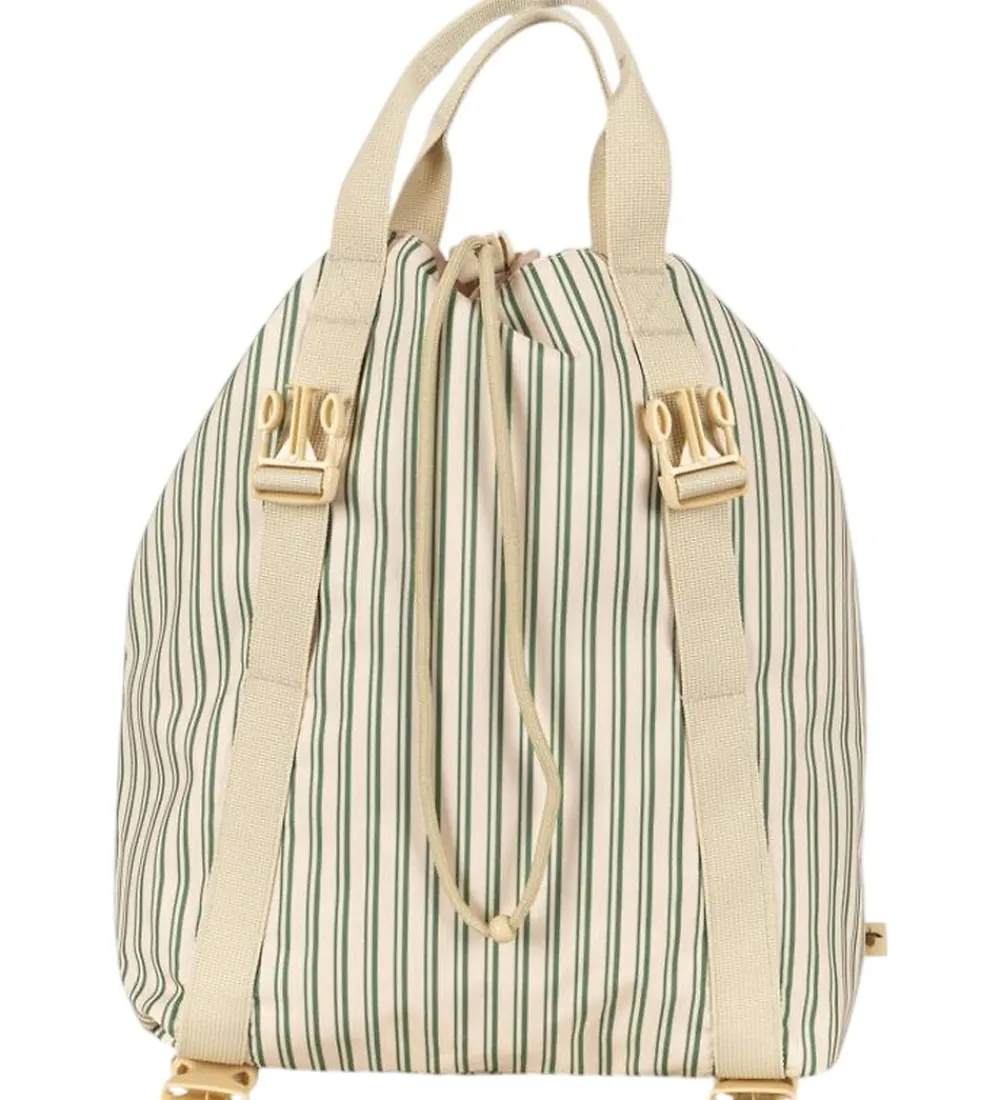 Skoletasker-Konges Sløjd Skoletaske m. Gymnastiktaske - Clover - Duo Verde