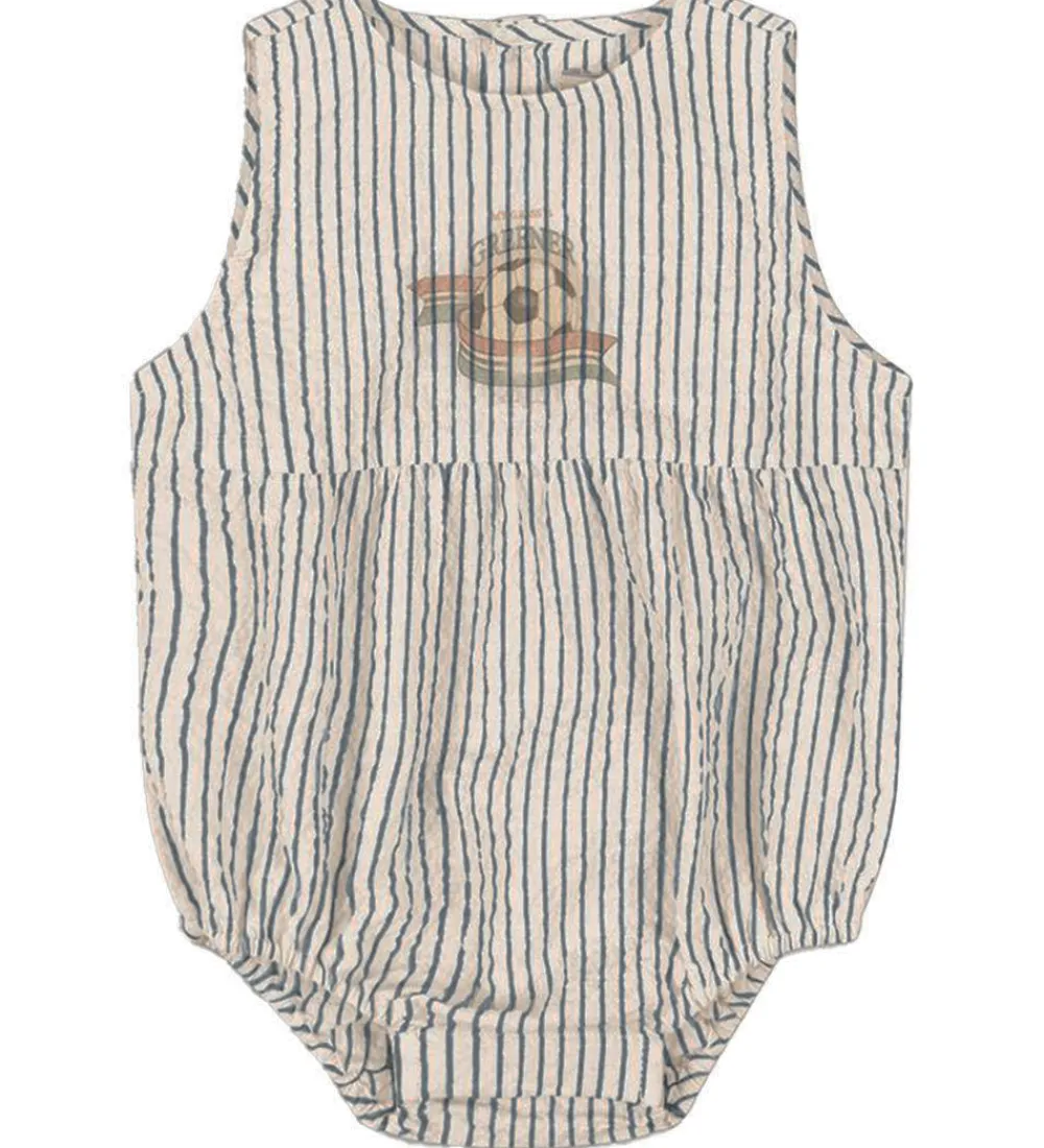 Sommerdragter-Konges Sløjd Sommerdragt - Elliot - Stripe Bluie