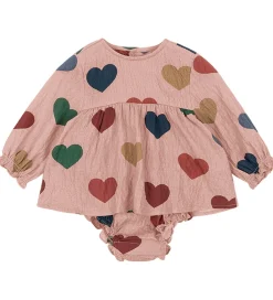 Konges Sløjd Sommerdragter*Sommerdragt - Elin - Coeur Rose Colore