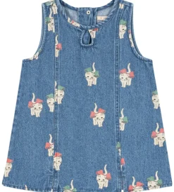 Konges Sløjd Kjoler*Spencer - Magot - Bow Kitty Denim