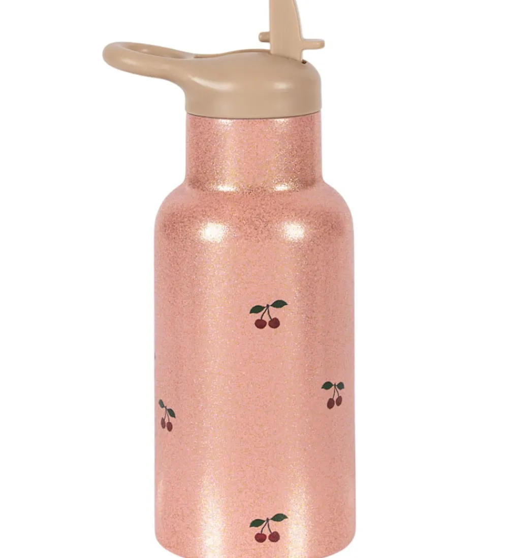 Spisetid|Termoflasker-Konges Sløjd Termoflaske - 350 ml - Cherry Glitter