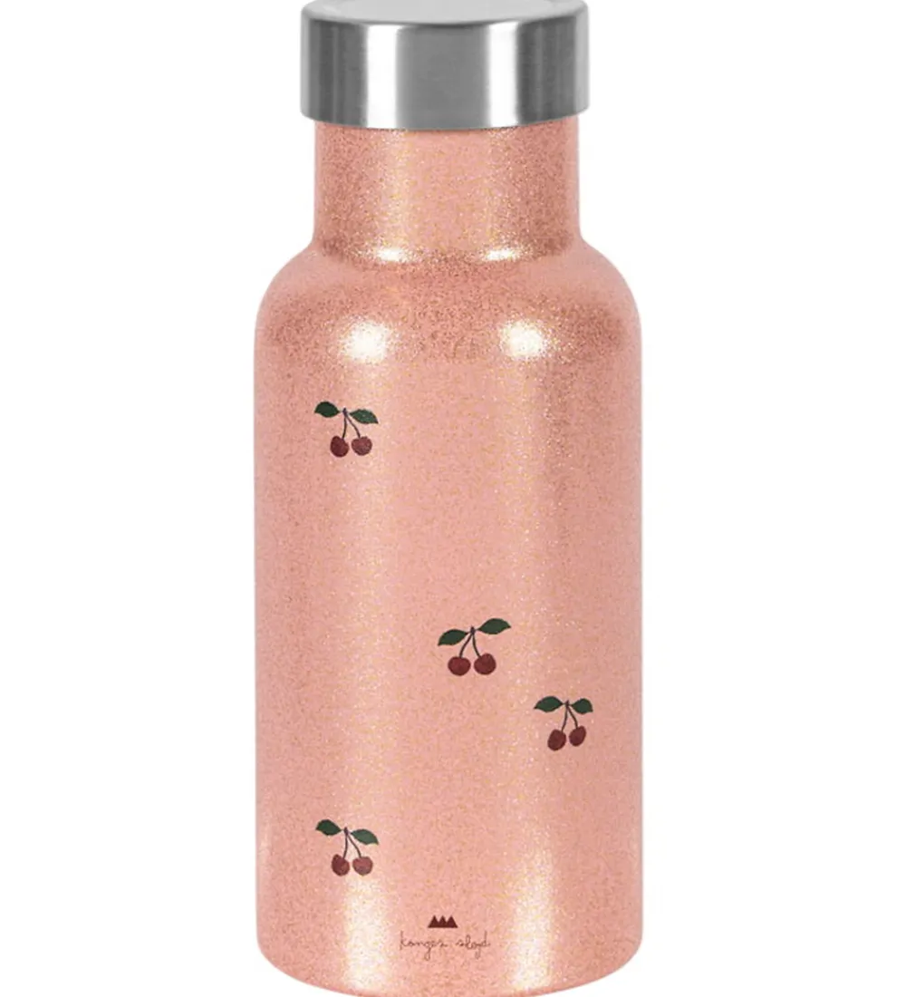 Spisetid|Termoflasker-Konges Sløjd Termoflaske - 350 ml - Cherry Glitter