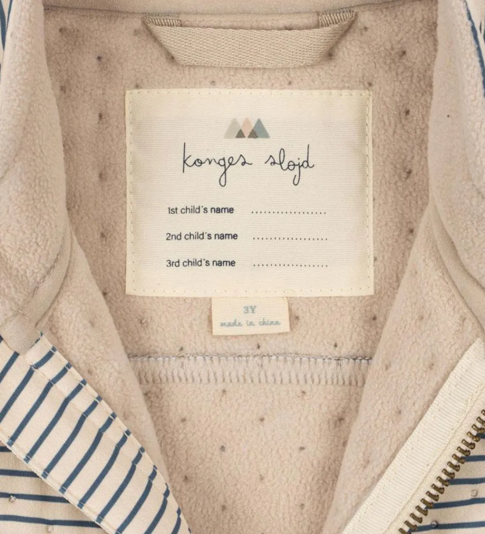 Termotøj-Konges Sløjd Termojakke - Thermo - Stripe Bluie