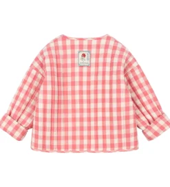 Termotøj-Konges Sløjd x Rosie H-W Termojakke - Peach Blossom Check