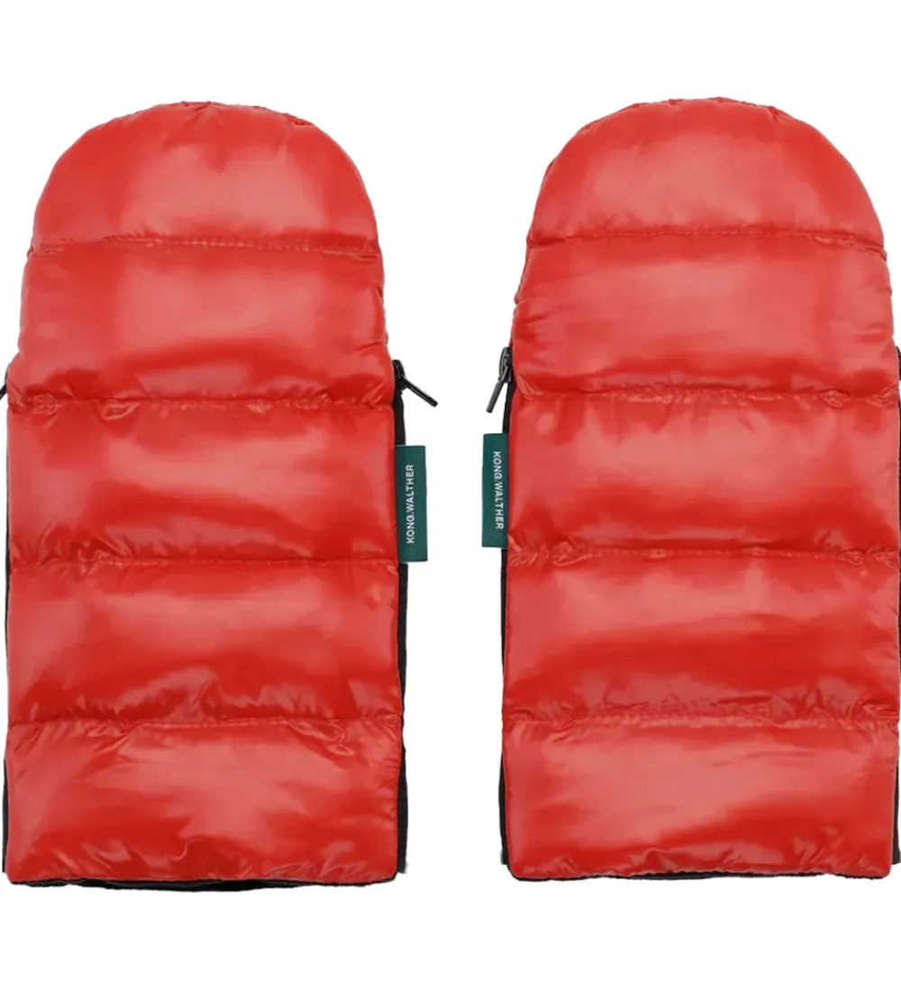 KongWalther Barnevognsudstyr|Barnevognshandsker*Barnevognshandsker - Østerbro - Puffer red