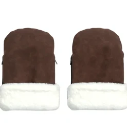 KongWalther Barnevognsudstyr|Barnevognshandsker*Barnevognshandsker - Østerbro - Chocolate Brown Faux