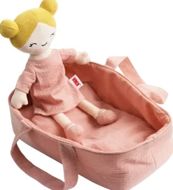 Dukker Og Tilbehør-Krea Dukke m. Lift/Sengetøj - Rosa