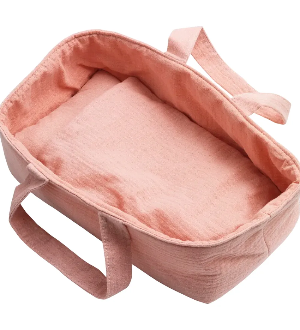 Dukker Og Tilbehør-Krea Dukke m. Lift/Sengetøj - Rosa