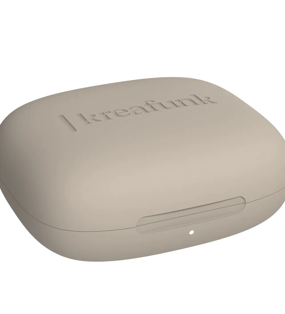 Høretelefoner-Kreafunk Høretelefoner - aSENSE - Bluetooth - Ivory Sand