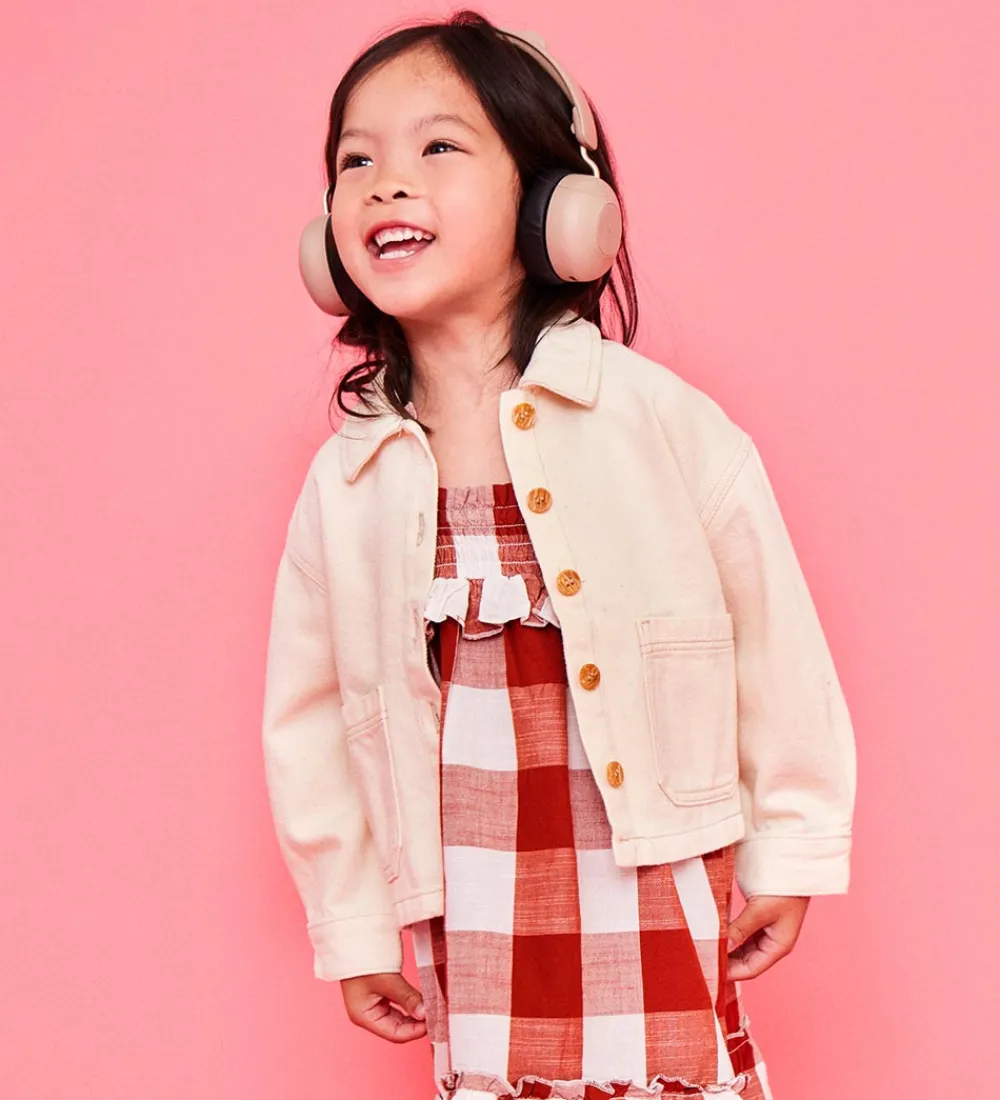 Høretelefoner-Kreafunk Høretelefoner - Buzz Junior - Dusty Rose