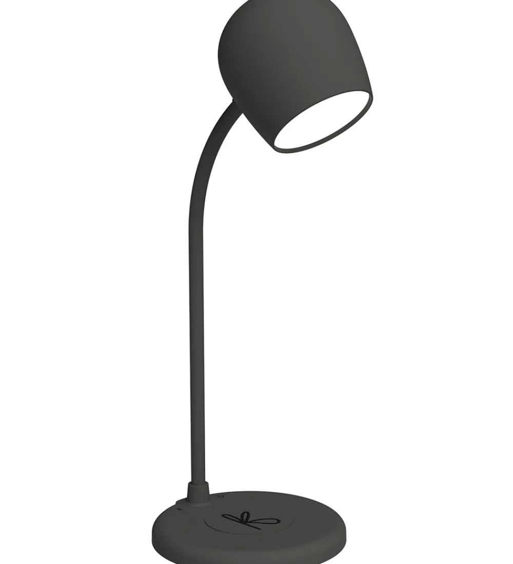 Kreafunk Adaptere Og Opladere*Lampe m. Oplader + Højtaler - Ellie - Sort