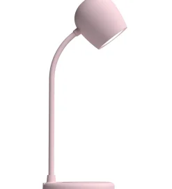 Adaptere Og Opladere-Kreafunk Lampe m. Oplader + Højtaler - Ellie - Dusty Rose