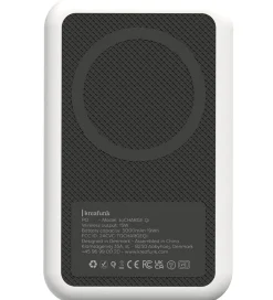 Powerbanks-Kreafunk Powerbank - toCHANGE QI - Hvid - 5.000mAh
