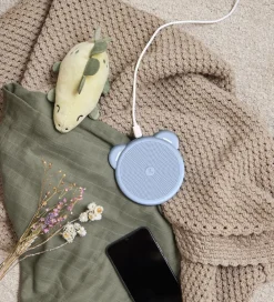 Adaptere Og Opladere-Kreafunk Trådløs Oplader - Paddy - Cloudy Blue