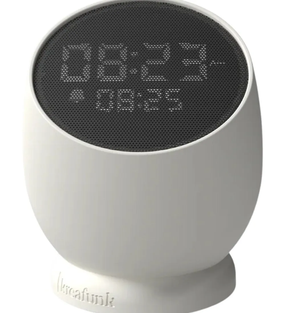 Ure-Kreafunk Vækkeur - Bell - Soft White