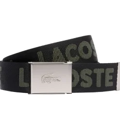 Bælter-Lacoste Bælte - Jaquard Webbing - Noir Escadron